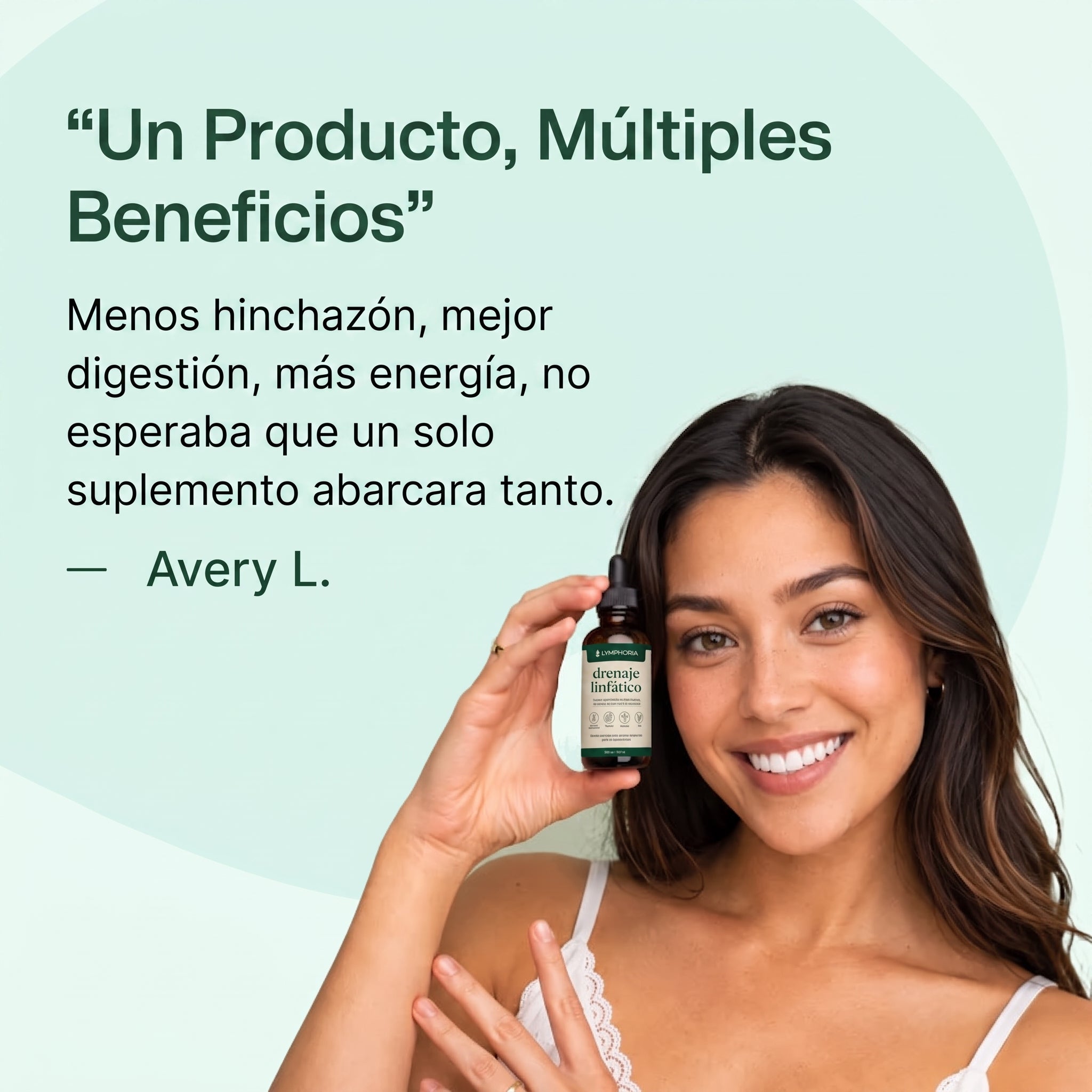 Vialym™  Gotas de drenaje linfático