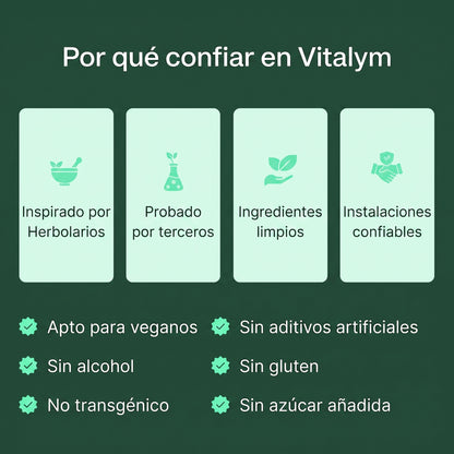 Vialym™  Gotas de drenaje linfático